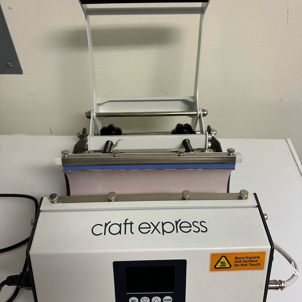 Elite Craft Express Cup Heat Press 30oz & 40oz Excellent Working Condition